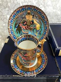 Royal Worcester Legends & Wonders Of The Nile Egyptian Collection Set