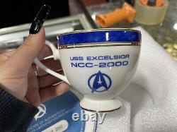 SDCC 2020 Star Trek USS Tea Cup Saucer Set Replica Prop Comic Con