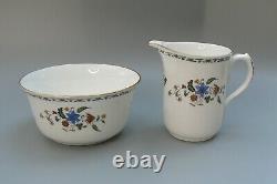 SHELLEY 29pc tea/coffee set early 1920s CHELSEA pattern VINCENT cups/MOCHA cans