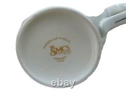 SMCS Tirschenreuth Bavaria Germany Design Medusa Porcelain Tea set 3 piece