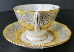 Scarce Royal Albert Affection Teacup and Saucer Set Bone China England RARE