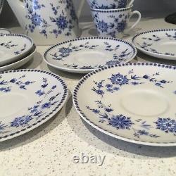 Seltmann weiden bavaria blue Blau Doris tea Coffee set