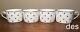 Set of 8 KATE SPADE Larabee Road PLATINUM Dot CUPS Teacup Can cup NEW