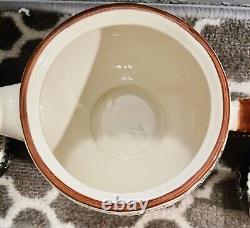 Signature Housewares Napa Pottery Stoneware Teapot, Creamer, Sugar Dish Tea Set