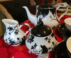 Snow White Seven Dwarfs Bambi Tea pot & Mug cup & Cake dish & Saucer Family set