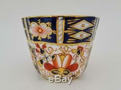 Superb Set of 6 Royal Crown Derby Old Imari 2451 Fluted Rim Tea Cups & Saucers
