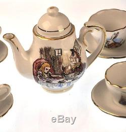 Tea Alice Wonderland Set Cardew Paul New Design 2 Cups Cup Saucer Miniature