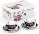 Tea Cups and Saucers Set 2 Afternoon Tea Set New Bone China Vintage Floral