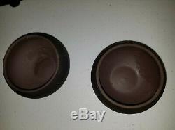 Teavana RARE Cast iron complete 7pc Tea pot cup warmer set withboxes