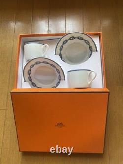 This Price For Days Only Hermes Teacup Saucer Tableware Pair Set Customers