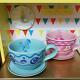 Tokyo Disneyland Alice in Wonderland Tea Party Mug Cup set Rare Discontinued