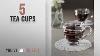 Top 10 Tea Cups 2018 Kittens Transparent Glass Spiral Cups Set Of 6