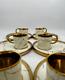 Turkish Porcelain Espresso Coffee Cups and Tea Mugs Set of 6 with Saucers 2.2