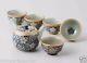 Value Hasami Porcelain KIKYO Japanese Kyusu Tea pot & 5 tea cup Set w Box