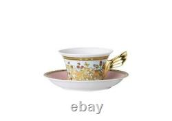 Versace Butterfly Garden Tea Cup & Saucer Set of 6