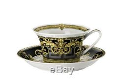 Versace Prestige Gala Cup Saucer Set Tea Coffee Rosenthal New Retail $330