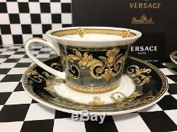 Versace Tea Cups Coffee Cup Set 2/2 Coffee Mug Rosenthal Prestige Gala Le Bleu