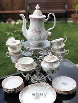 Very rare & pristine Royal Albert Serenity English Tea Cups And Saucer set