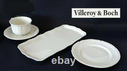 Villeroy & Boch MANOIR 19-piece Tea Cup/Saucer/Cake Plate/Platter Set Perfect