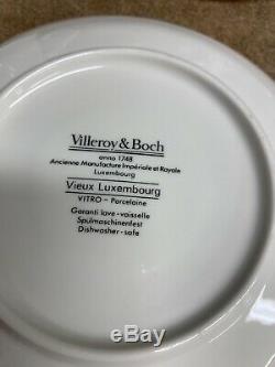Villeroy & Boch Vieux Luxembourg Large Breakfast Teacup, Plate & Teapot Set