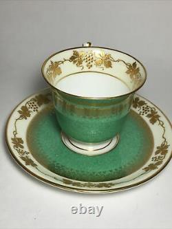 Vintage Crescent George Jones Made In England Bone China Tea Cup Saucer