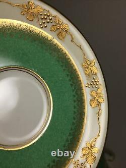 Vintage Crescent George Jones Made In England Bone China Tea Cup Saucer