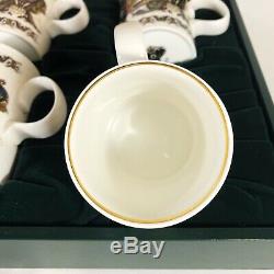 Vintage Gucci Floral Flora 24K Gold Accent Mug Tea Cup Set Fine Bone China