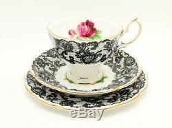 Vintage Royal Albert England Senorita Trio Set Tea Cup + Saucer + Side Plate