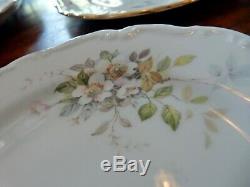 Vintage Royal Albert Haworth 21pc Tea Set Cup Saucer Plate Milk Jug Sugar Bowl
