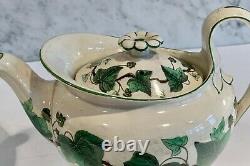 Vintage Wedgwood Napoleon Ivy Tea Set Service Pot Sugar Cream Cup Saucer 1939