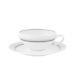 Vista Alegre Elegant Porcelain Tea Cup & Saucer Set of 4