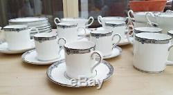 Wedgwood'amherst' Dinner Set Fine Bone China Soup Plate Coffee Cup Tea Service