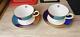 Yves Saint Laurent Tea Set White Coffee Cup & Saucer Pair