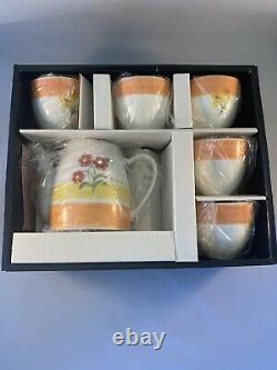 Yves Saint Laurent Vintage Tea Set Yamaka Japan Rare YSL New In Box